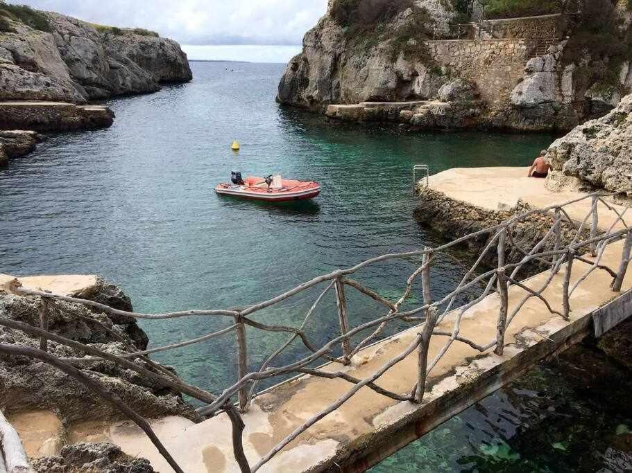 Macarella Apatamento Con Piscina Apartment Cala'N Blanes  ภายนอก รูปภาพ